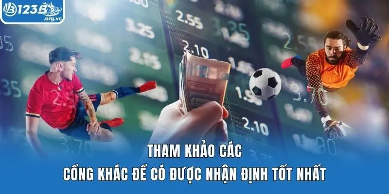 Tham khảo các cổng khác để có được nhận định tốt nhất